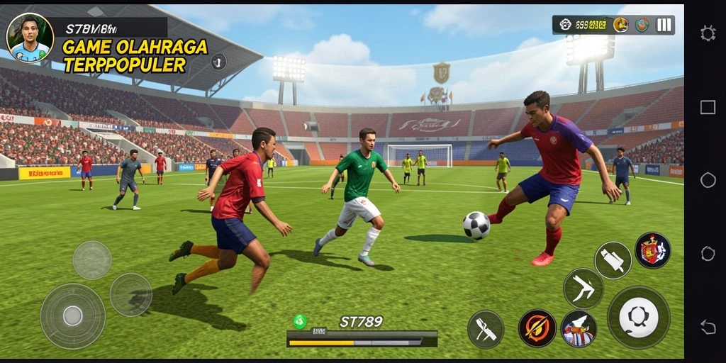 Tampilan gameplay <strong>ST789</strong> yang dinamis dan penuh aksi.